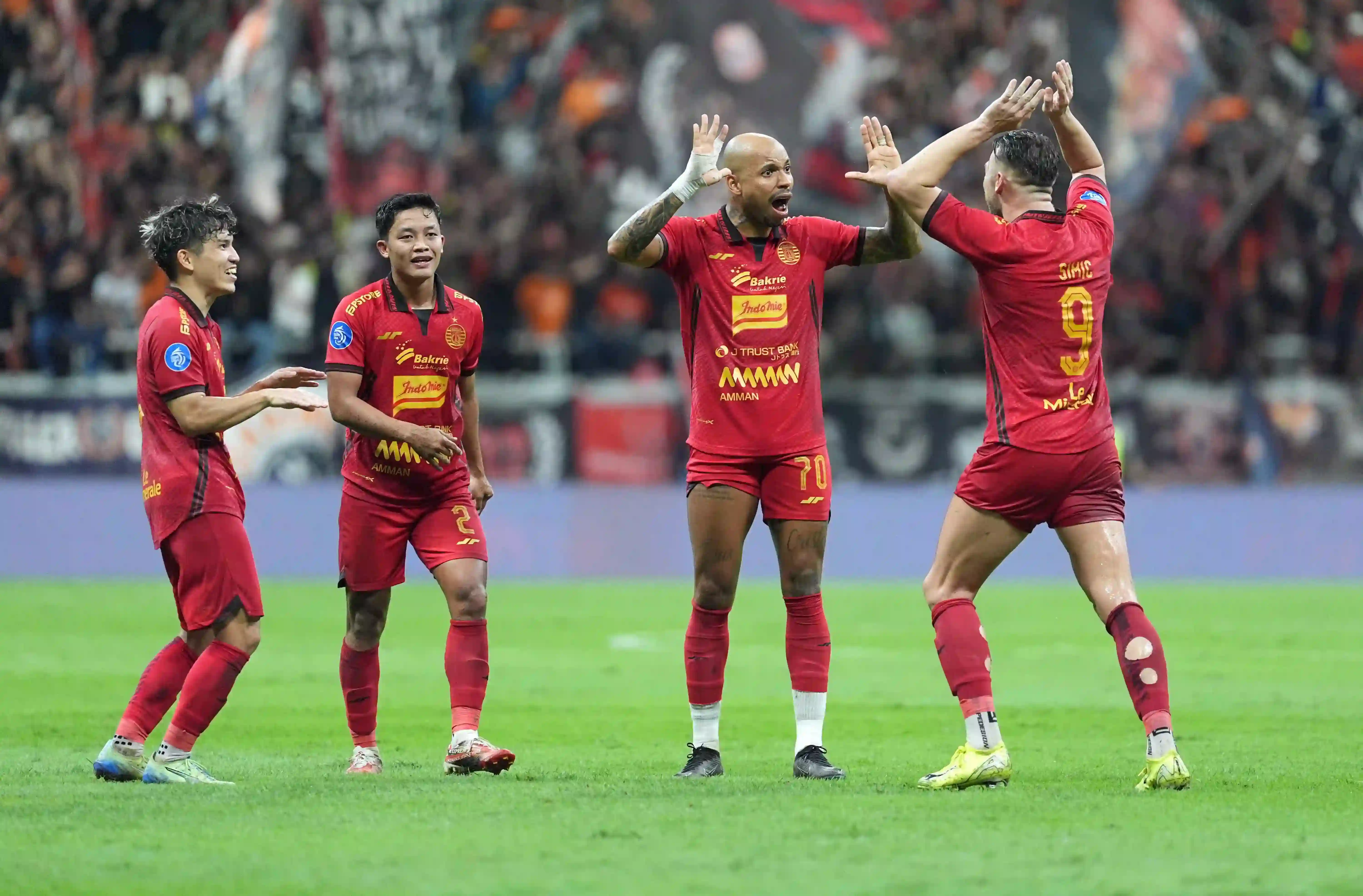 Persija Hentikan Dewa United, Bhayangkara & Persik Menang